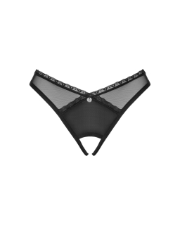 Трусики з доступом Obsessive Latinesa crotchless thong M/L Новинка - - фото №5