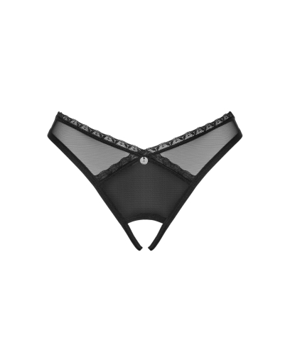 Трусики з доступом Obsessive Latinesa crotchless thong XL/2XL Новинка - фото №5