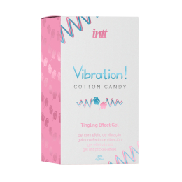Рідкий вібратор Intt Vibration Cotton Candy (15 мл), густий гель, дуже смачний, діє до 30 хвилин - №5