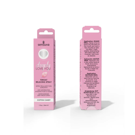 Спрей для мінету Sensuva Deeply Love You Cotton Candy (29 мл), для глибокого мінету №3