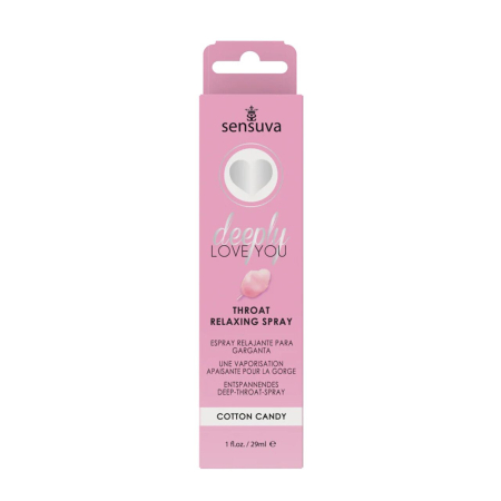 Спрей для мінету Sensuva Deeply Love You Cotton Candy (29 мл), для глибокого мінету №4