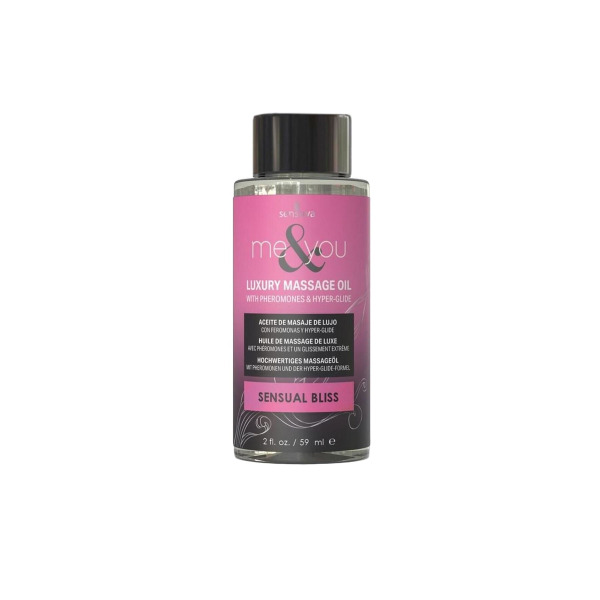Масажна олія Sensuva Me&You - Sensual Bliss (Pink Grapefruit & Vanilla Bean) 59 мл - фото