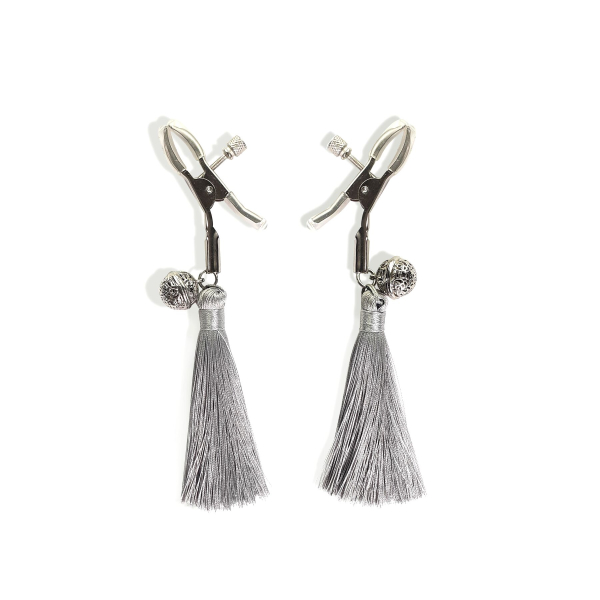 Затискач для сосків Atr of Sex - Nipple Clamps Barocco Tassels - фото
