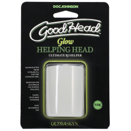 Мастурбатор Doc Johnson GoodHead - Glow Helping Head - - фото №5