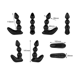 Масажер простати та промежини Nexus Bendz Prostate Edition, 2 мотори, пульт ДК - - фото №6