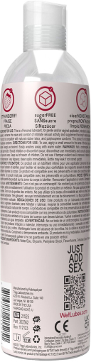 Лубрикант на водній основі Wet Oral Play Strawberry (118 мл), їстівний, без цукру - фото №2