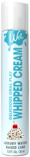 Лубрикант на водній основі Wet Oral Play Whipped Cream (30 мл), їстівний, без цукру - фото