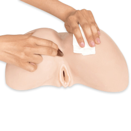 Мастурбатор-попка з двома входами SilexD Daphne Ass Masturbator, суперреалістичний, термореактивний - - фото №5