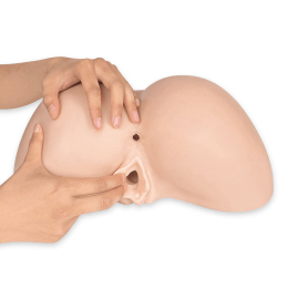 Мастурбатор-попка з двома входами SilexD Daphne Ass Masturbator, суперреалістичний, термореактивний - - фото №2