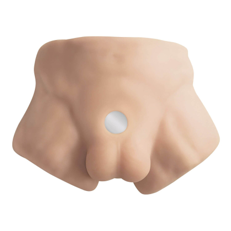 Півторс з фалоімітатором на присосці SilexD Apollo S Male Torso, суперреалістичний, термореактивний - фото №2