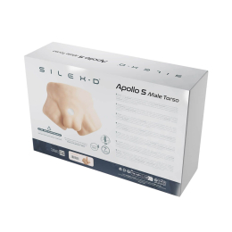 Півторс з фалоімітатором на присосці SilexD Apollo S Male Torso, суперреалістичний, термореактивний - - фото №5