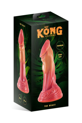 Фентезійний фалоімітатор Kong Silicone The Beast - фото №2