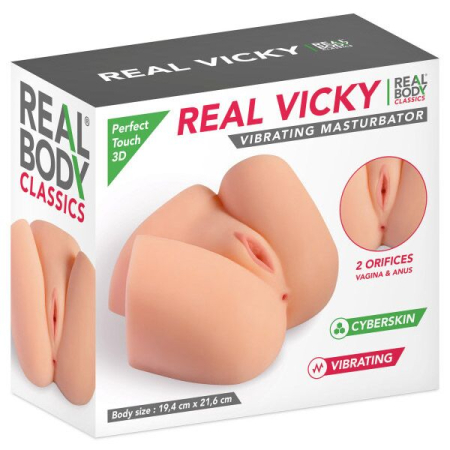 Мастурбатор Real Body — Real Vicky - фото №3