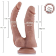 Подвійний фалоімітатор Hismith 9.8" Double Penetrator Silicone Dildo Подвійний фалоімітатор Hismith 9.8" Double Penetrator Silicone Dildo - фото №2