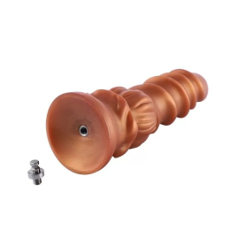 Силіконовий дилдо Hismith Spiral Grain Silicone Dildo Monster Series - - фото №7