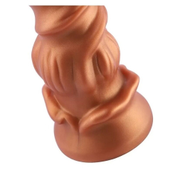 Силіконовий дилдо Hismith Spiral Grain Silicone Dildo Monster Series - - фото №6