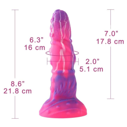 Силіконовий дилдо Hismith Silicone Tentacle Dildo Monster Series - - фото №2