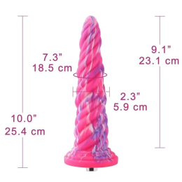 Силіконовий дилдо Hismith Awl Shape Silicone Dildo Monster Series - - фото №2
