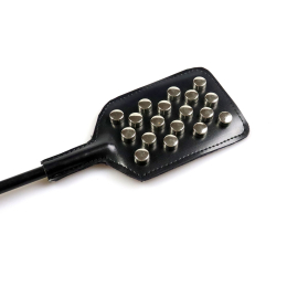 Стек з металевими гвинтами Art of Sex - Biotrix, екокожа, колір чорний - - фото №4