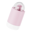 Вібратор-цукерка на паличці KISSTOY Pink Pop, зарядний кейс-нічник, 10 режимів вібрації - фото №3