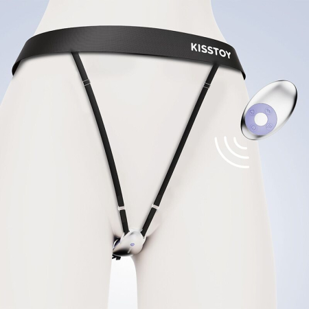 Вібратор у трусики KISSTOY Viosecret, пояс для фіксації та пульт ДК у комплекті №4