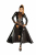 Сукня-плащ з мокрим ефектом Noir Handmade F128C Powerwetlook gown coat, S - фото