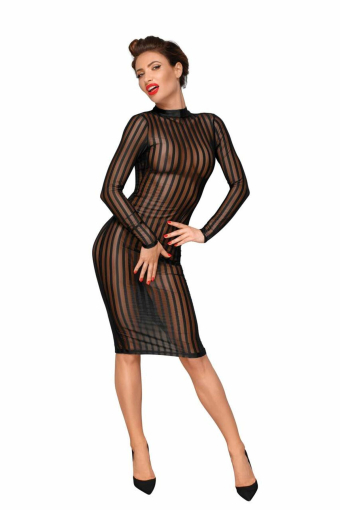 Сукня Noir Handmade F182 Classic dress made of elastic tulle - XL - фото №3