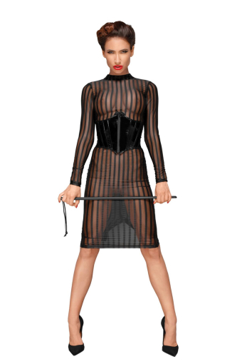 Сукня Noir Handmade F182 Classic dress made of elastic tulle - 3XL - фото №5