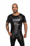 Футболка Noir Handmade H056 Men's T-shirt made of powerwetlook - M Футболка Noir Handmade H056 Men's T-shirt made of powerwetlook - M - фото №1