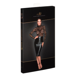 Сукня Noir Handmade F228 Midi dress with soft lace top - L - - фото №5