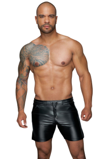 Чоловічі шорти Noir Handmade H061 Powerwetlook shorts - L - фото