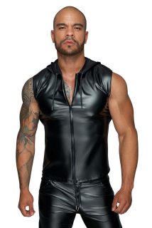 Безрукавка з капюшоном Noir Handmade H062 Hooded Shirt - 3XL - фото