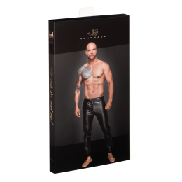 Чоловічі трегінси Noir Handmade H063 Powerwetlook treggings - M - - фото №6