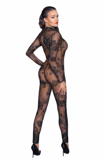 Бодістокінг Noir Handmade F237 Long tulle overall - 3XL - - фото №2