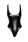 (SALE) Боді Noir Handmade F244 Powerwetlook body with high cut bottom hem - S (SALE) Боді Noir Handmade F244 Powerwetlook body with high cut bottom hem - S - фото №4