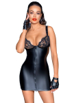 Сукня Noir Handmade F254 Powerwetlook mini-dress - 3XL Сукня Noir Handmade F254 Powerwetlook mini-dress - 3XL - фото №1
