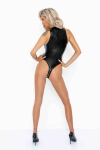 Боді Noir Handmade F294 Powerwetlook bodysuit with front zipper - XXL Боді Noir Handmade F294 Powerwetlook bodysuit with front zipper - XXL - фото №3