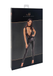 Комбінезон Noir Handmade F298 Libido Deep-V catsuit with collar and pearl chain - 3XL Комбінезон Noir Handmade F298 Libido Deep-V catsuit with collar and pearl chain - 3XL - фото №7