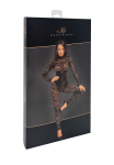 (SALE) Комбінезон Noir Handmade F299 Enigma lace catsuit with underbust bodice - S (SALE) Комбінезон Noir Handmade F299 Enigma lace catsuit with underbust bodice - S - фото №7