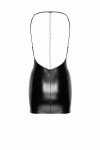 (SALE) Сукня Noir Handmade F307 Mirage wetlook mini dress with jewelry rhinestone chain - S (SALE) Сукня Noir Handmade F307 Mirage wetlook mini dress with jewelry rhinestone chain - S - фото №5