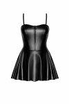 (SALE) Сукня Noir Handmade F308 Dreamer wetlook corset mini dress with front zipper - M (SALE) Сукня Noir Handmade F308 Dreamer wetlook corset mini dress with front zipper - M - фото №5