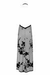 (SALE) Сукня Noir Handmade F312 Divinity long flocked mesh dress with open back - M (SALE) Сукня Noir Handmade F312 Divinity long flocked mesh dress with open back - M - фото №5