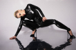 Комбінезон Noir Handmade F319 Caged wetlook catsuit with zippers and ring - L Комбінезон Noir Handmade F319 Caged wetlook catsuit with zippers and ring - L - фото №4
