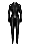 Комбінезон Noir Handmade F319 Caged wetlook catsuit with zippers and ring - XL Комбінезон Noir Handmade F319 Caged wetlook catsuit with zippers and ring - XL - фото №5