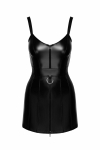 Сукня Noir Handmade F320 Starlet wetlook minidress with ring belt - 3XL Сукня Noir Handmade F320 Starlet wetlook minidress with ring belt - 3XL - фото №7