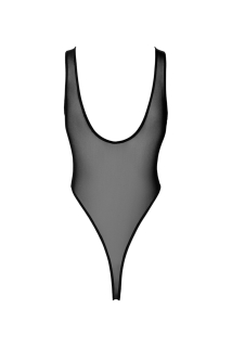 Боді Noir Handmade F322 Paparazzi elastic mesh body - 3XL - - фото №8