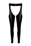 Легінси з відкритими стегнами Noir Handmade F323 Rebel wetlook chaps - XXL Легінси з відкритими стегнами Noir Handmade F323 Rebel wetlook chaps - XXL - фото №7