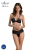 Комплект Passion KERRIA BIKINI black, S/M, бралет і трусики-бікіні - фото