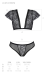 Комплект Passion LEAFA BIKINI black S/M - ECO Passion Комплект Passion LEAFA BIKINI black S/M - ECO Passion - фото №5