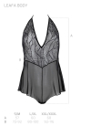 Боді Passion LEAFA BODY black S/M - ECO Passion Боді Passion LEAFA BODY black S/M - ECO Passion №5
